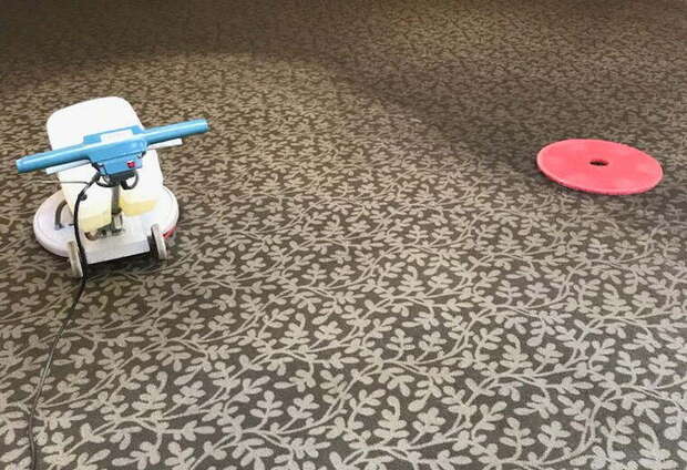 Commercial Carpet Care on a commercial site in the GTA