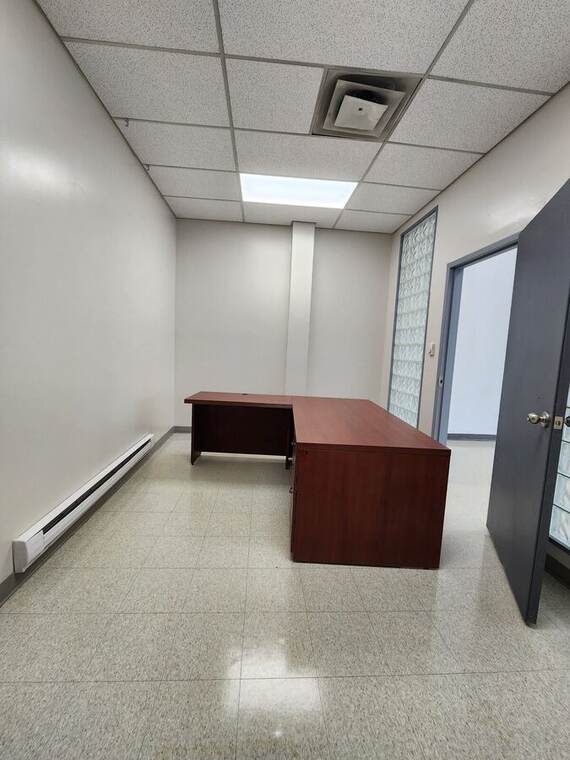 Completed office suite ready for handover at morning open